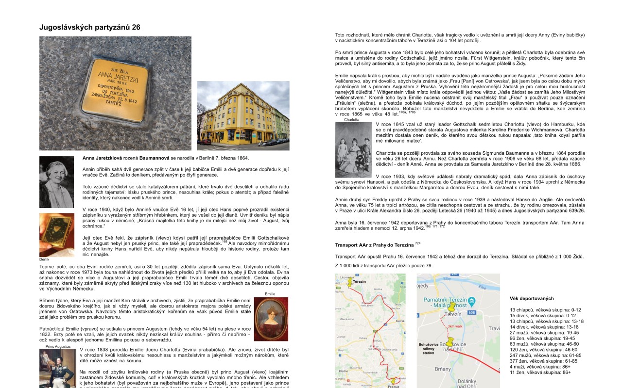 Podpořili jste vydání knihy 'Pražské Stolpersteine svazek II. 2022 - 2024'