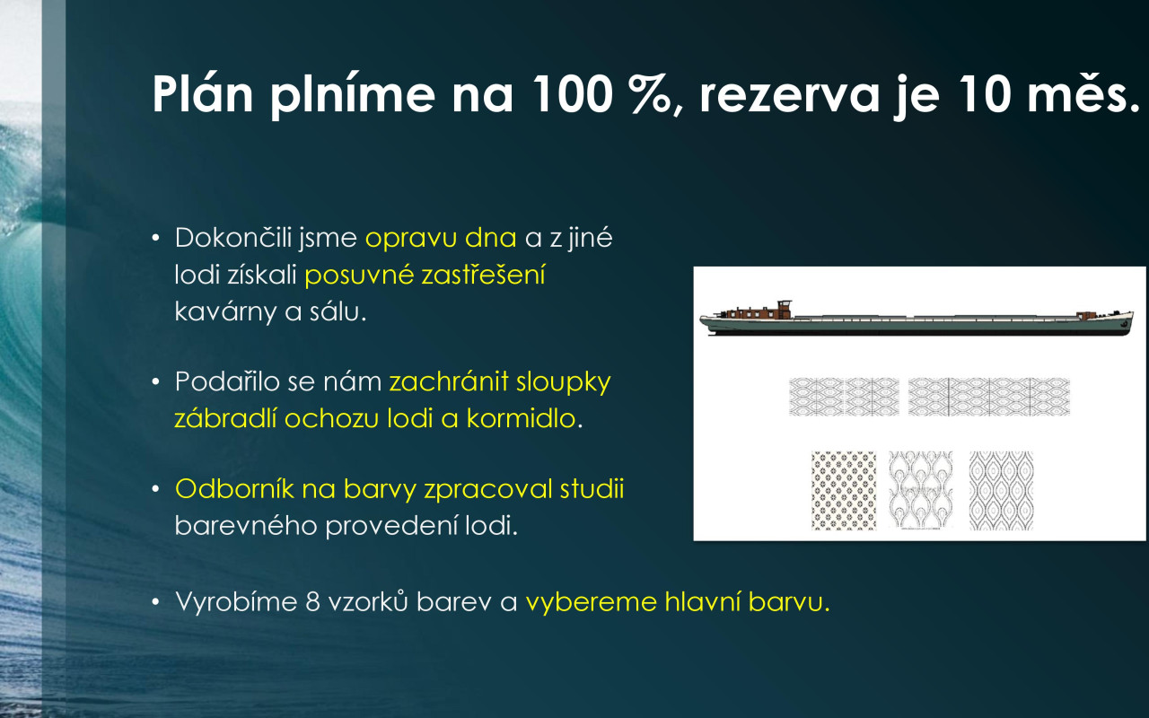 Otevřete s námi LOĎ PŘÍLEŽITOSTÍ - unikátní multifunkční prostor v Praze na Vltavě