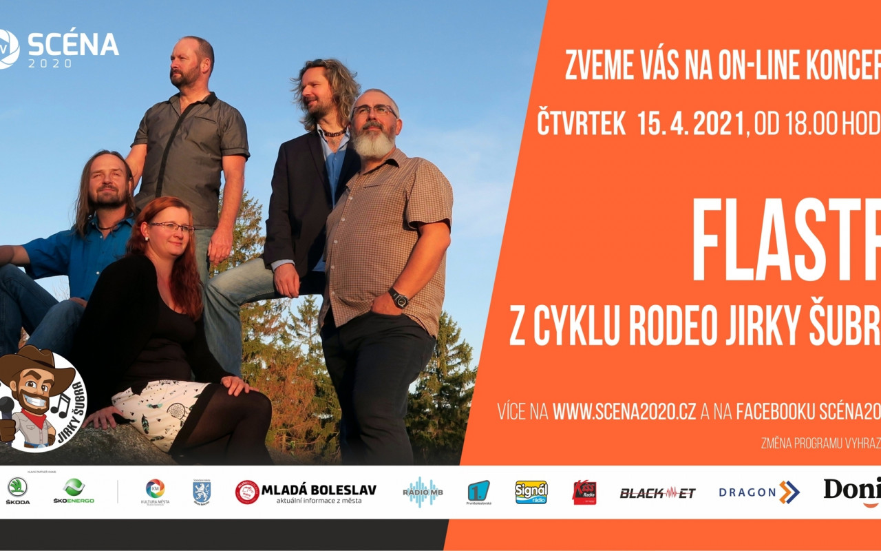 Koncert kapely Flastr 15. 4. 2021