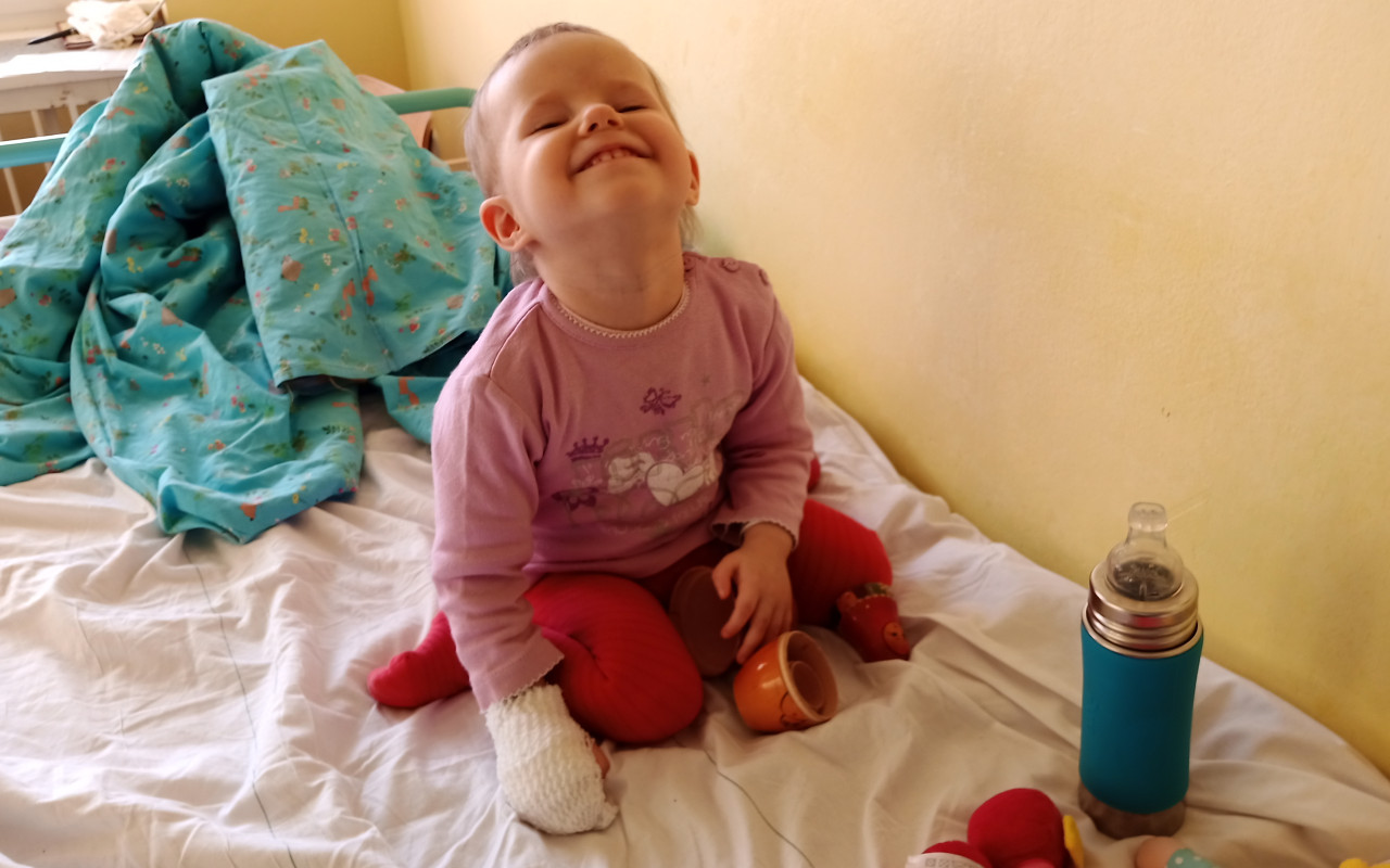 Pro Barušku naší bojovnici na velké auto a rehabilitace