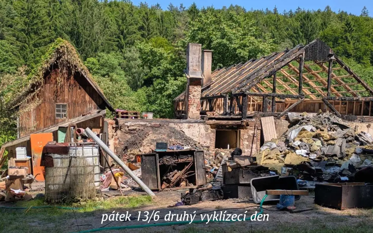Pomohli jste rodině z Lubné, které shořel domov