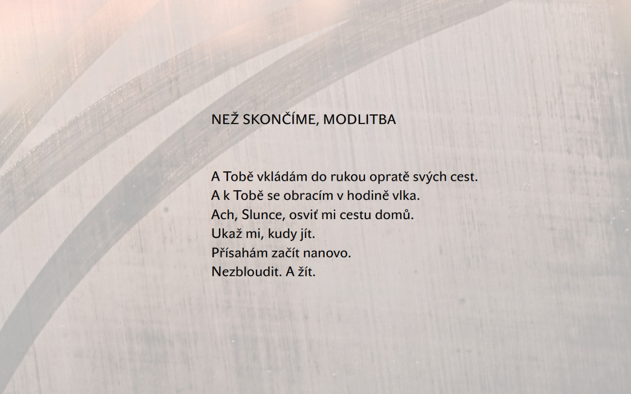 Kniha básní: Mnohé řeky
