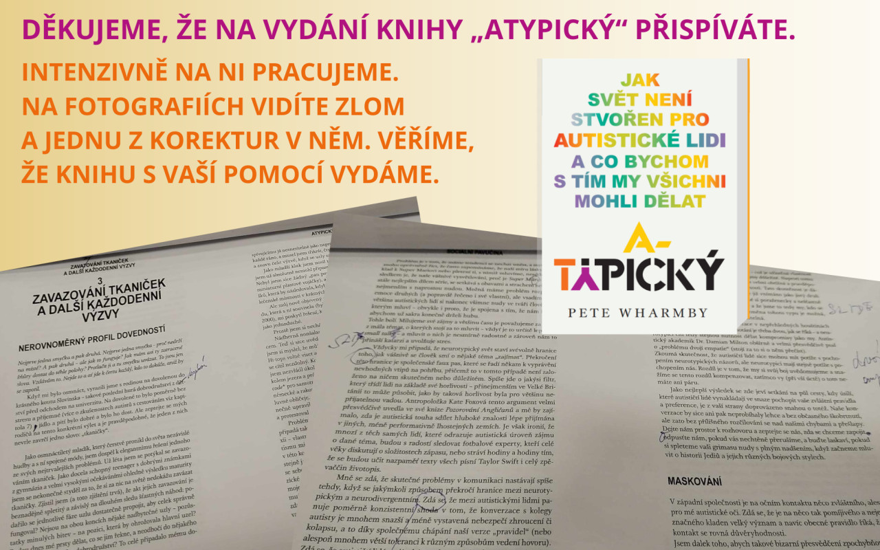 ATYPICKÝ - kniha od autistického pedagoga