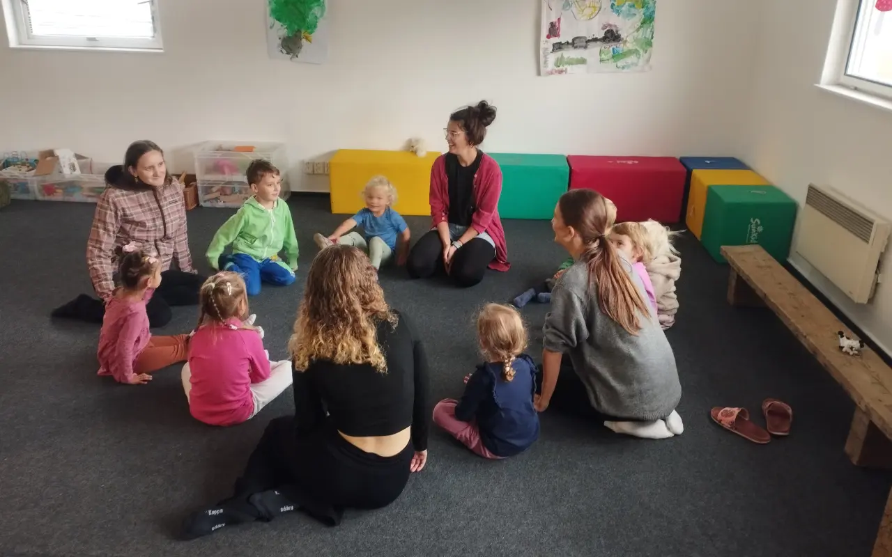 Podpořili jste vybavení nového zázemí Lesního klubu Lileška ve Zlíně