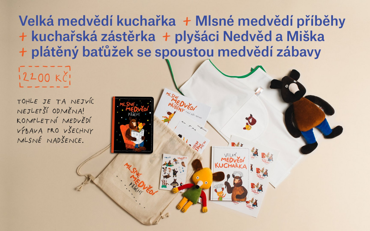 Velká medvědí kuchařka pro děti a rodiče