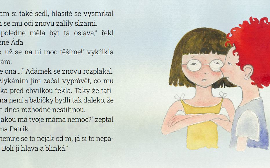 Proč maminku bolí hlavička - osvětová knížka pro děti rodičů s migrénou