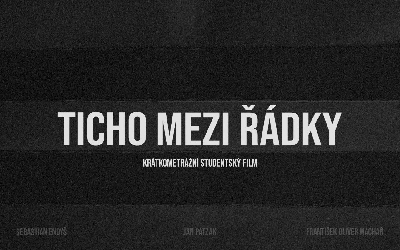 Ticho mezi řádky | Krátkometrážní studentský film