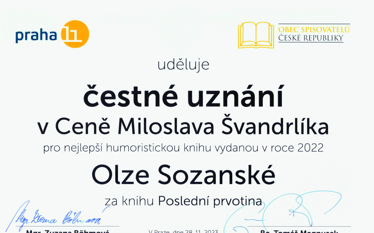 My Last First Book / Olga Sozanská