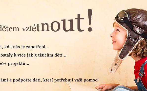 Edukativní dětské projekty a koncerty Nadačního fondu Šance pro děti