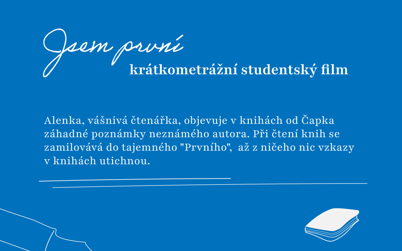 Jsem první | podpořte náš studentský film