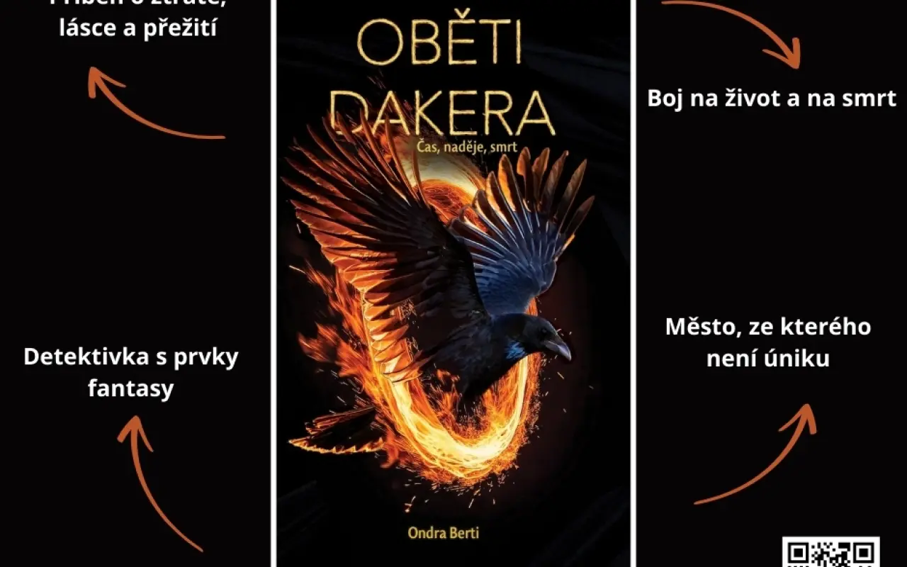 🔥Pomozte mi vydat knihu – OBĚTI DAKERA - temný příběh o boji na život a na smrt!