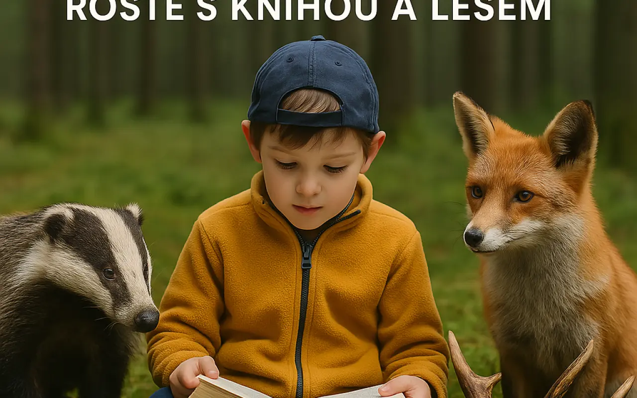 Dětský charakter roste s knihou a lesem