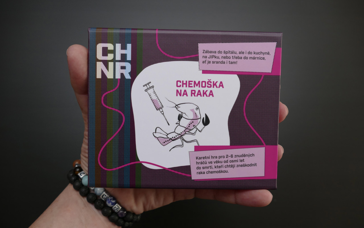 Karetní hra Chemoška na raka pro vás nebo nemocné