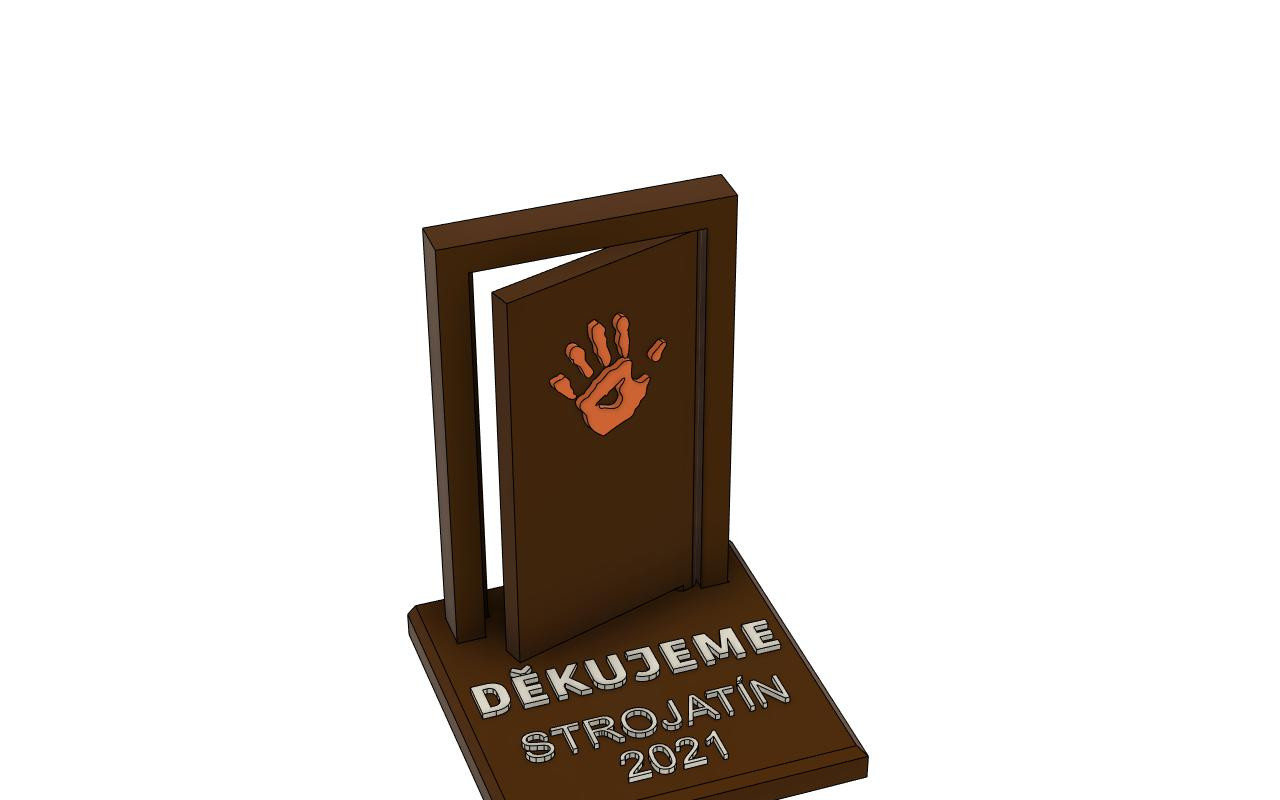 Nové dveře na táborové základně Strojatín