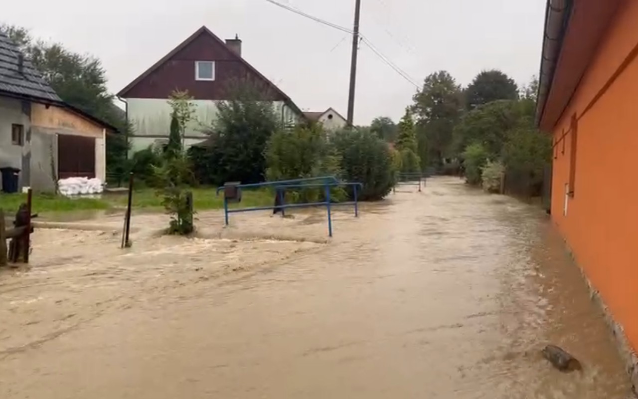 Povodně - pomohli jste občanům Sedlnic