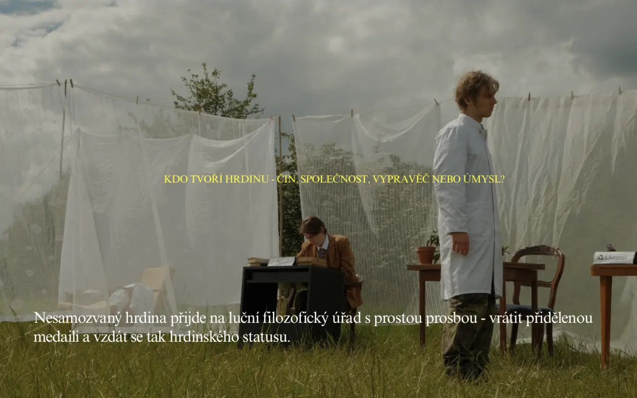 Podpořte studentský film Nesamozvaný hrdina