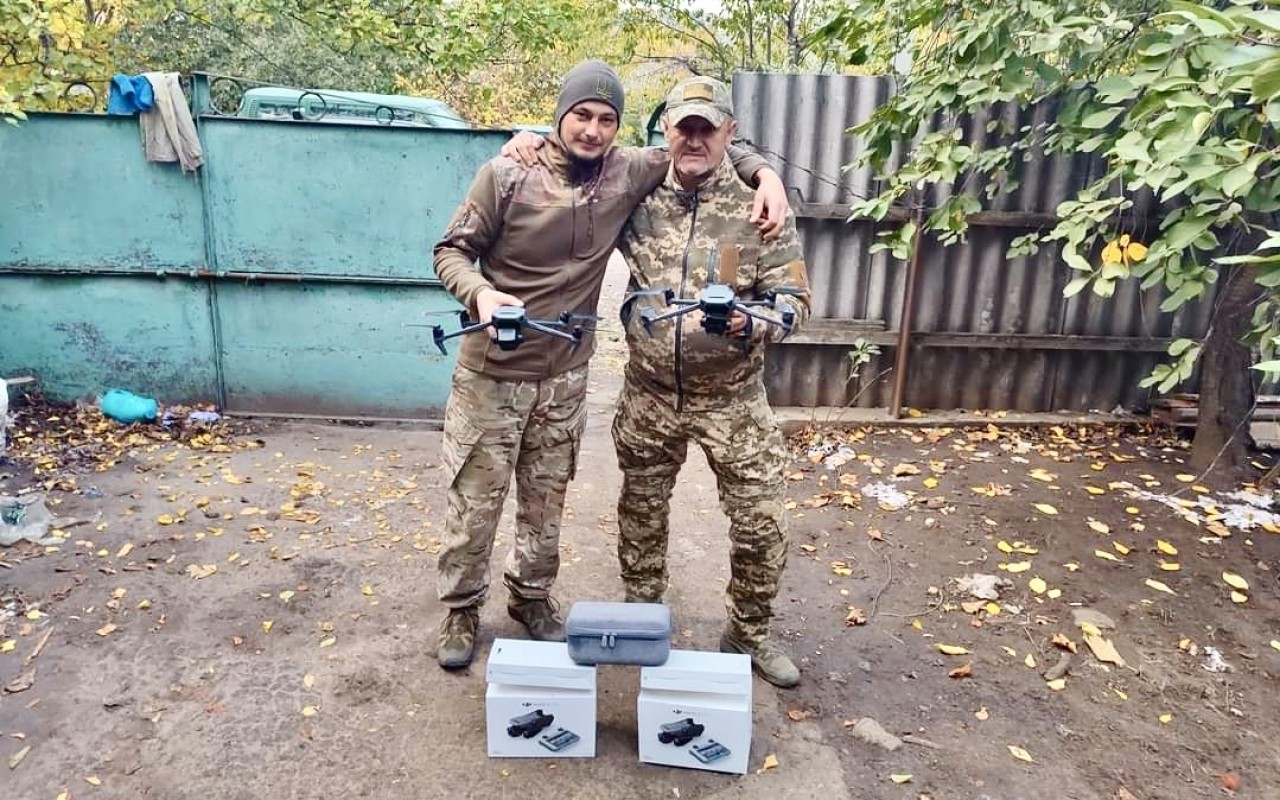 Pomohli jste přispět na drony pro ALASTOR a kamarády