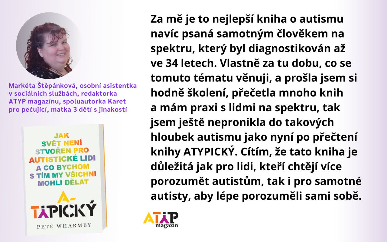 ATYPICKÝ - kniha od autistického pedagoga