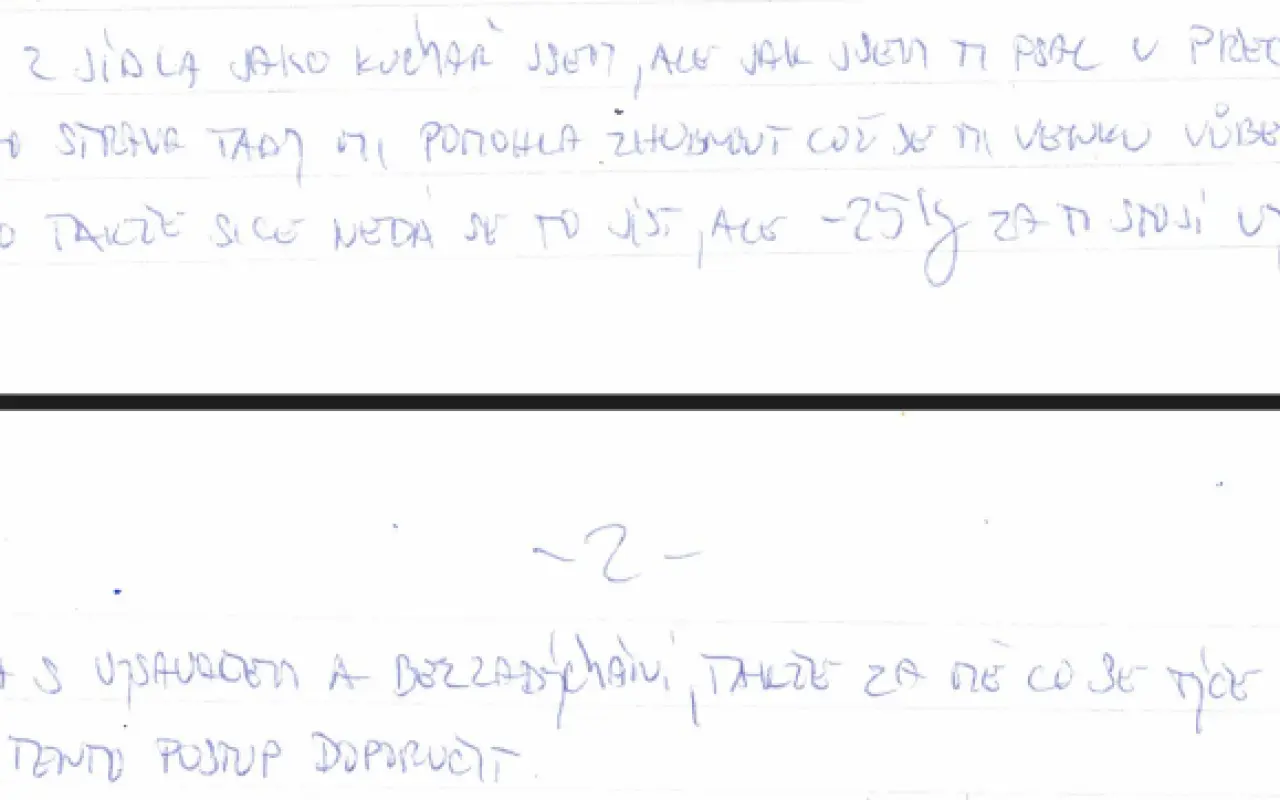 Podpořte dopisy, které mají smysl