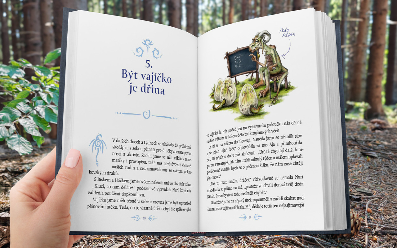 Podpořili jste KRONIKY BESKYDSKÝCH DRAKŮ - netradiční knihu, která odtrhne děti od mobilů