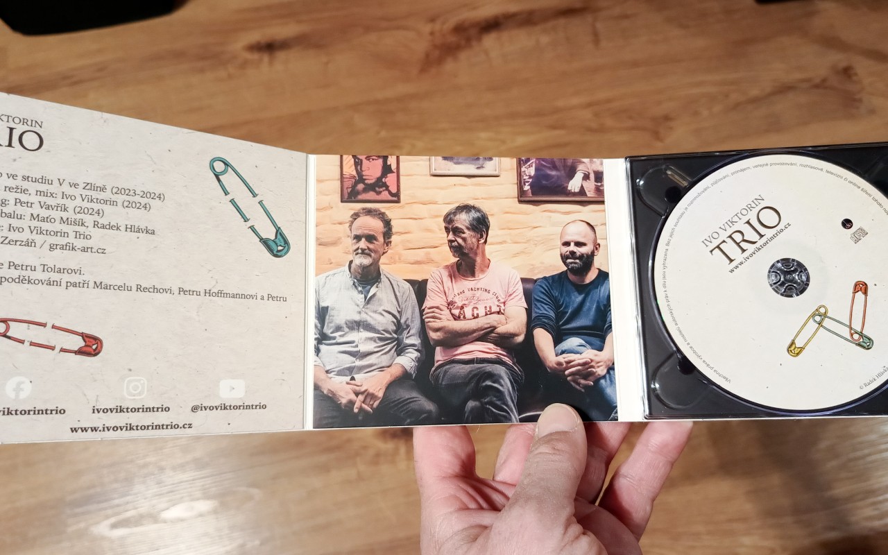 Ivo Viktorin Trio: Podpořili jste vydání prvního studiového alba Tria