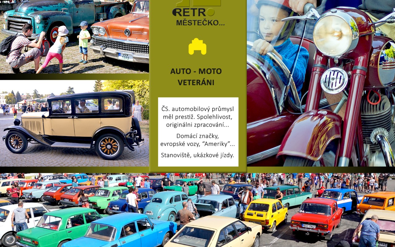 RETROMĚSTEČKO (nejen) ČSLA, setkání HASIČŮ a bezpečnostních složek