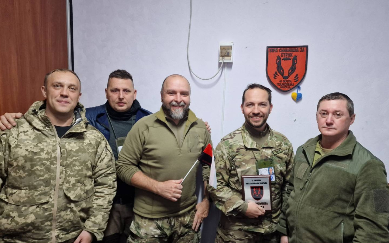 Podpořili jste obránce Ukrajiny v rámci organizace Team 4 Ukraine