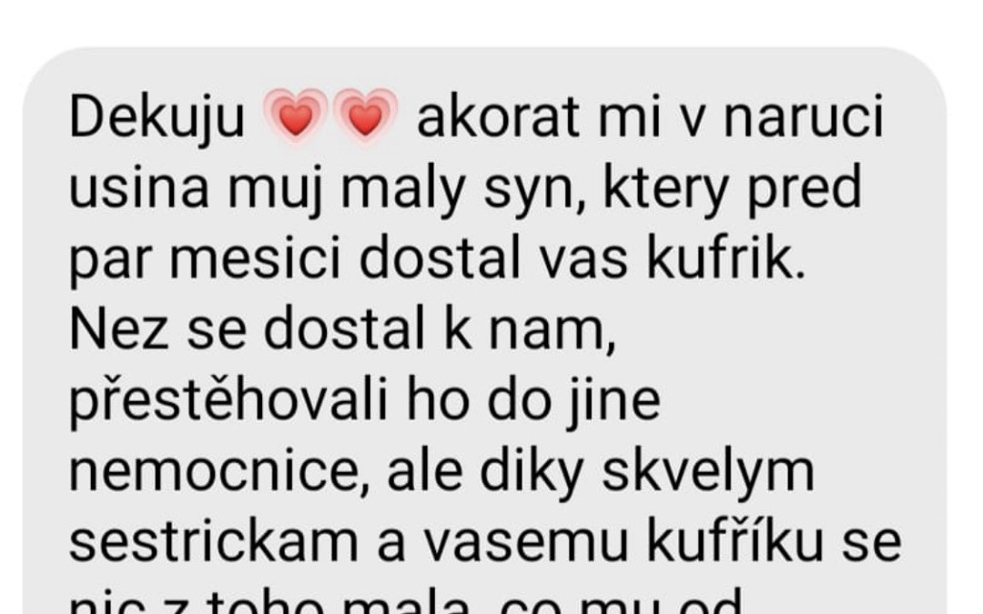 Pomohli jste odloženým novorozeňátkům. Děkujeme!