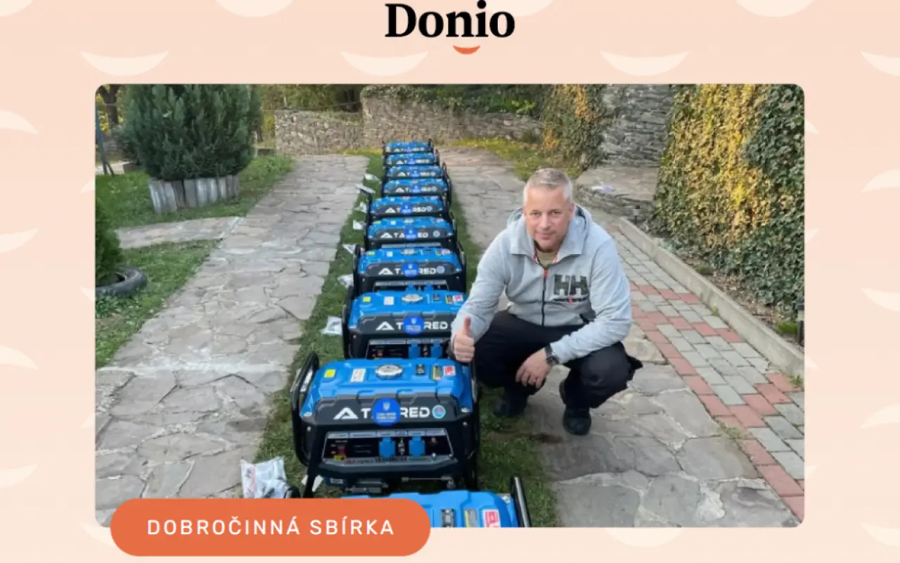 Podpořili jste Ukrajinu elektrocentrálami