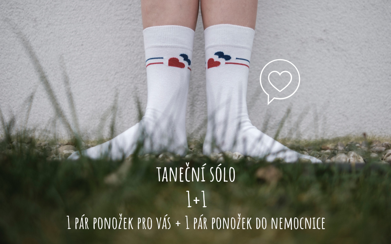 Ponožky pro zdravotníky - Lehkým krokem v těžké době!