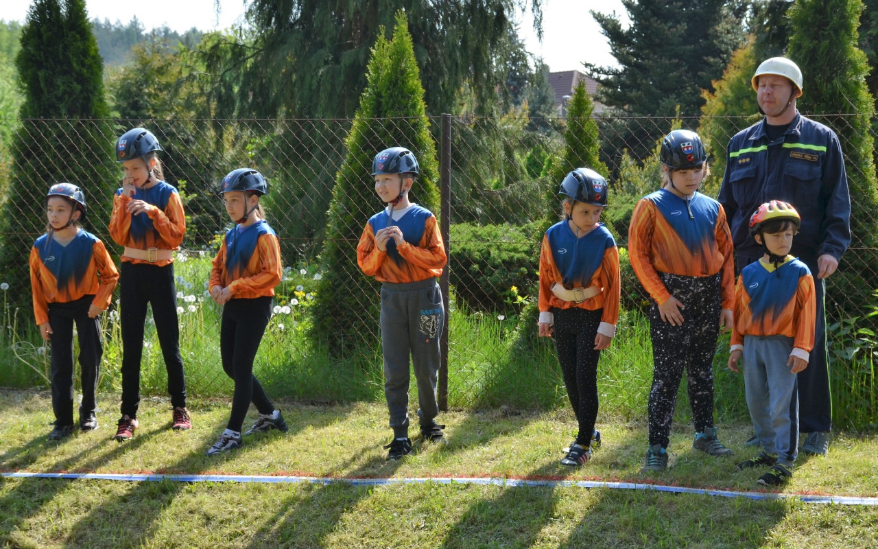 Požární sport - motorová přenosná stříkačka