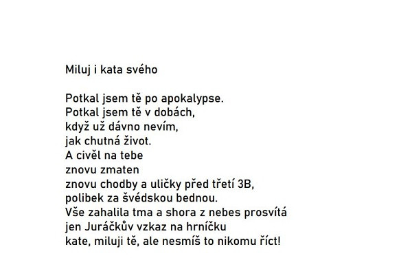 Básnická sbírka Vojtěcha Landy