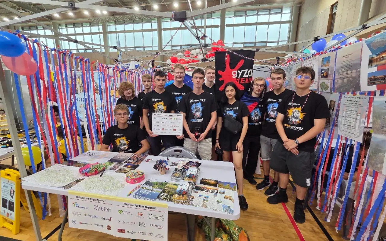 Pomozte Gyza Teamu reprezentovat ČR na robotické soutěži v Jižní Koreji