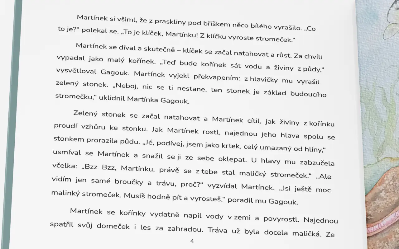 Podpořte vydání dětské knihy Světobjevník Martínek