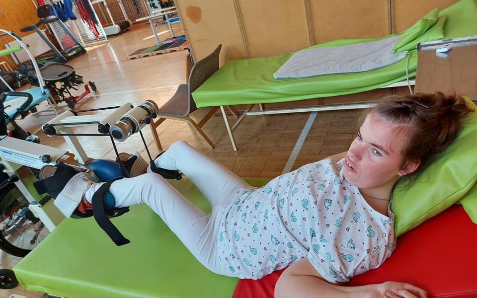 Neurorehabilitace pro Terezku