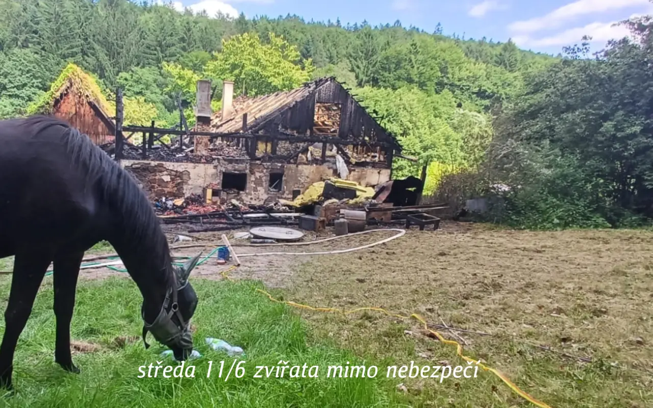 Pomohli jste rodině z Lubné, které shořel domov