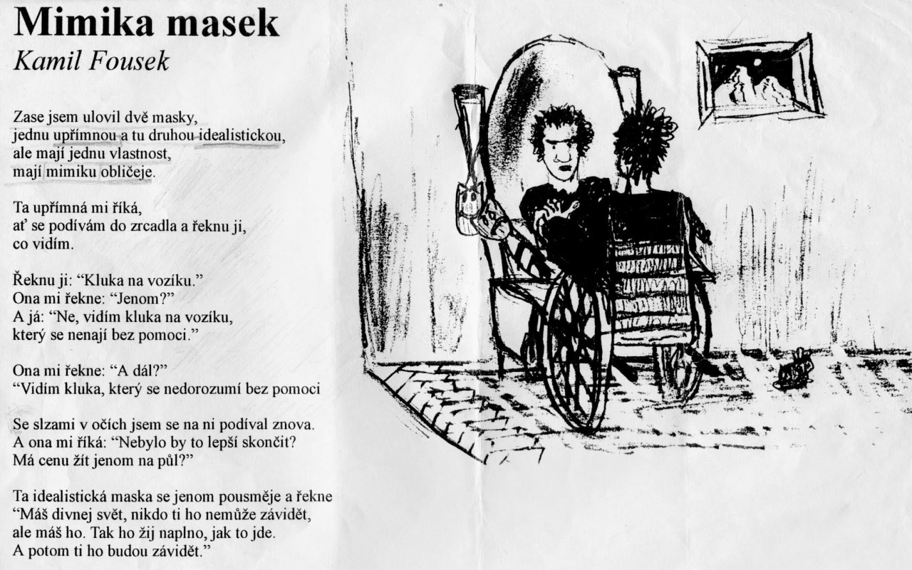 Složili jste se na speciální vertikalizační vozík pro Kamila