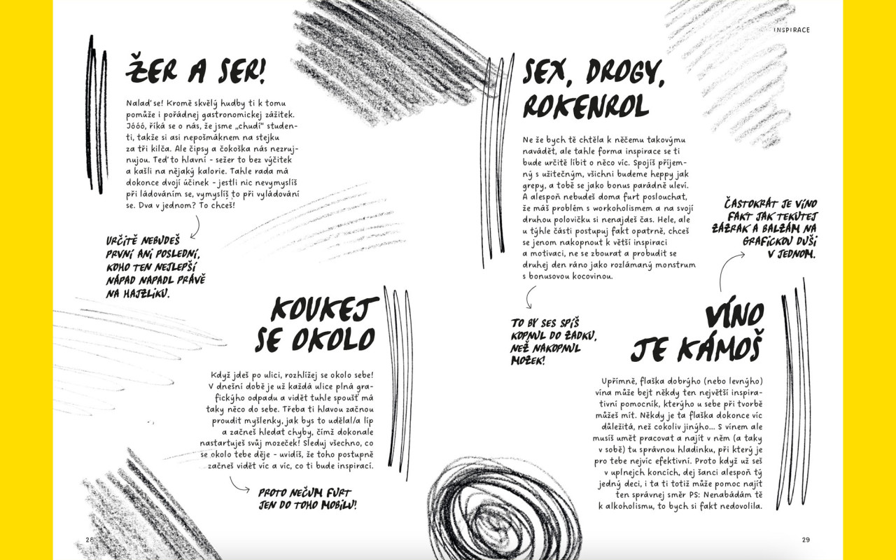 Autorská grafická publikace / GRAFICKEJ ORGASMUS
