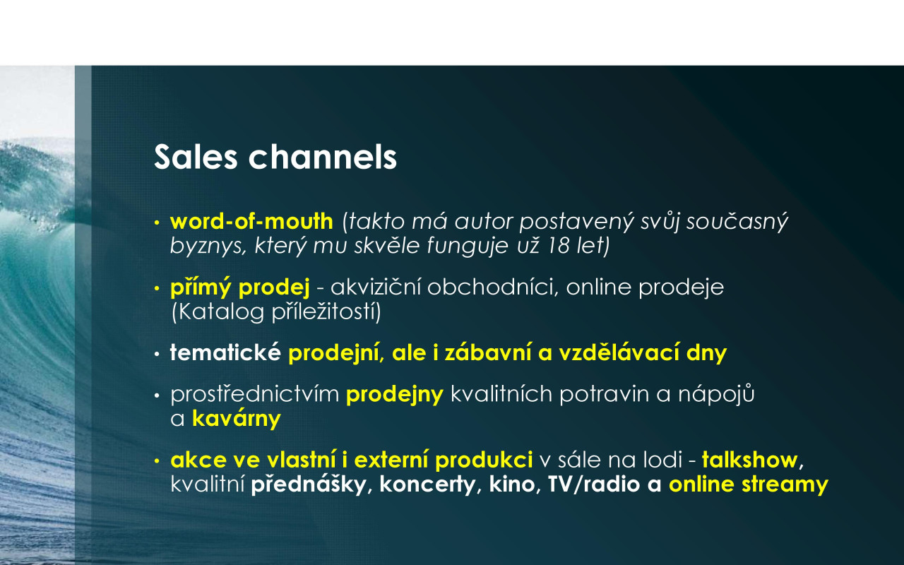 Otevřete s námi LOĎ PŘÍLEŽITOSTÍ - unikátní multifunkční prostor v Praze na Vltavě