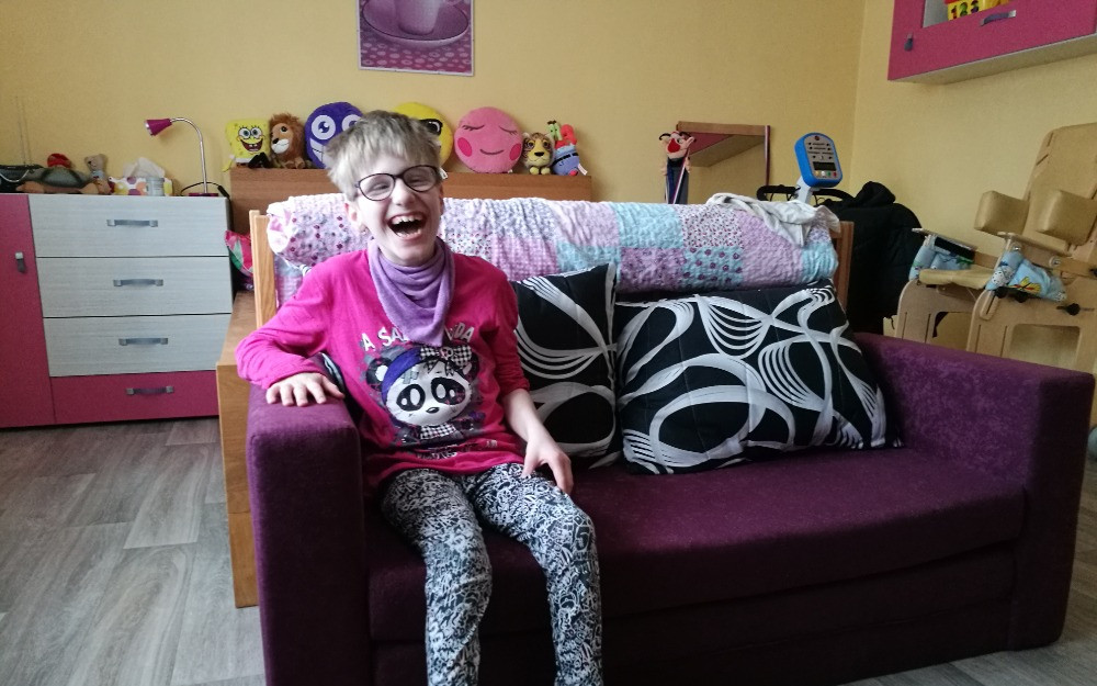 Flexi rampa a otočné sedadlo pro Michalku