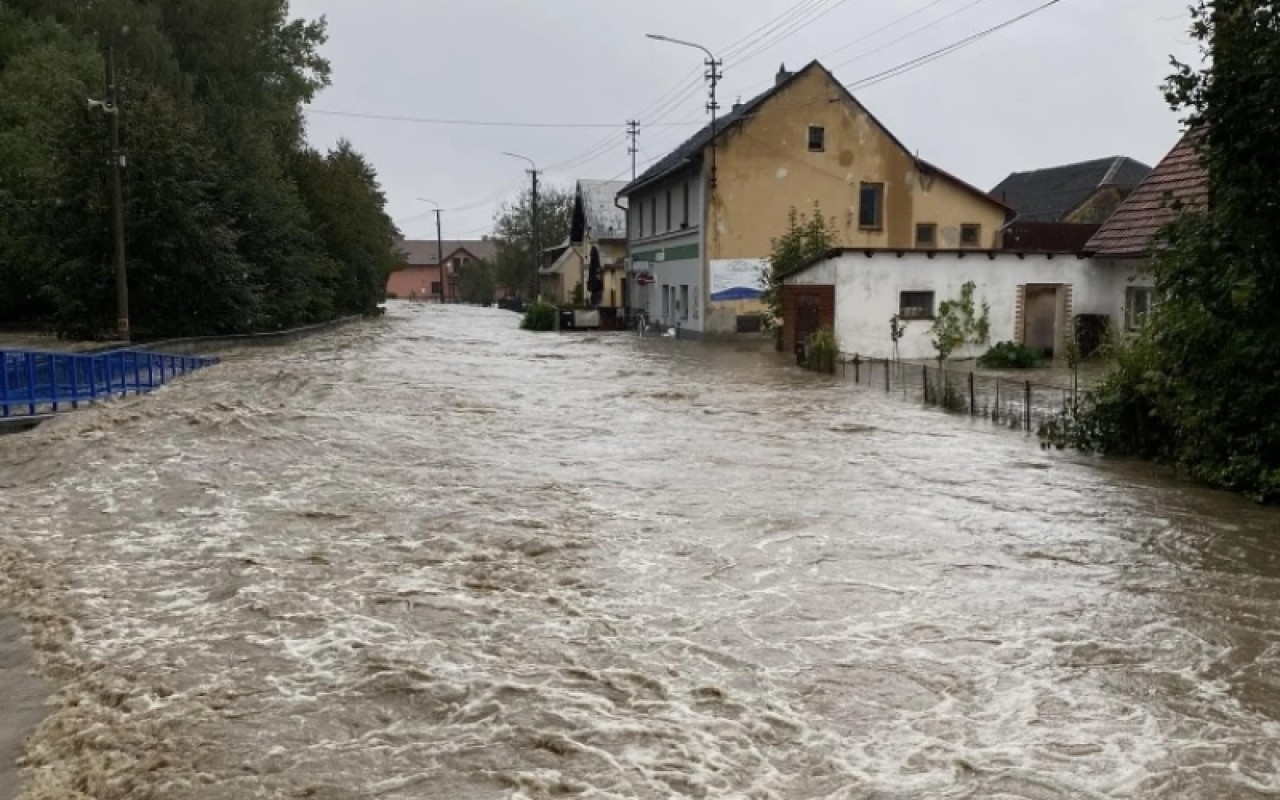 Povodně - pomohli jste občanům Sedlnic