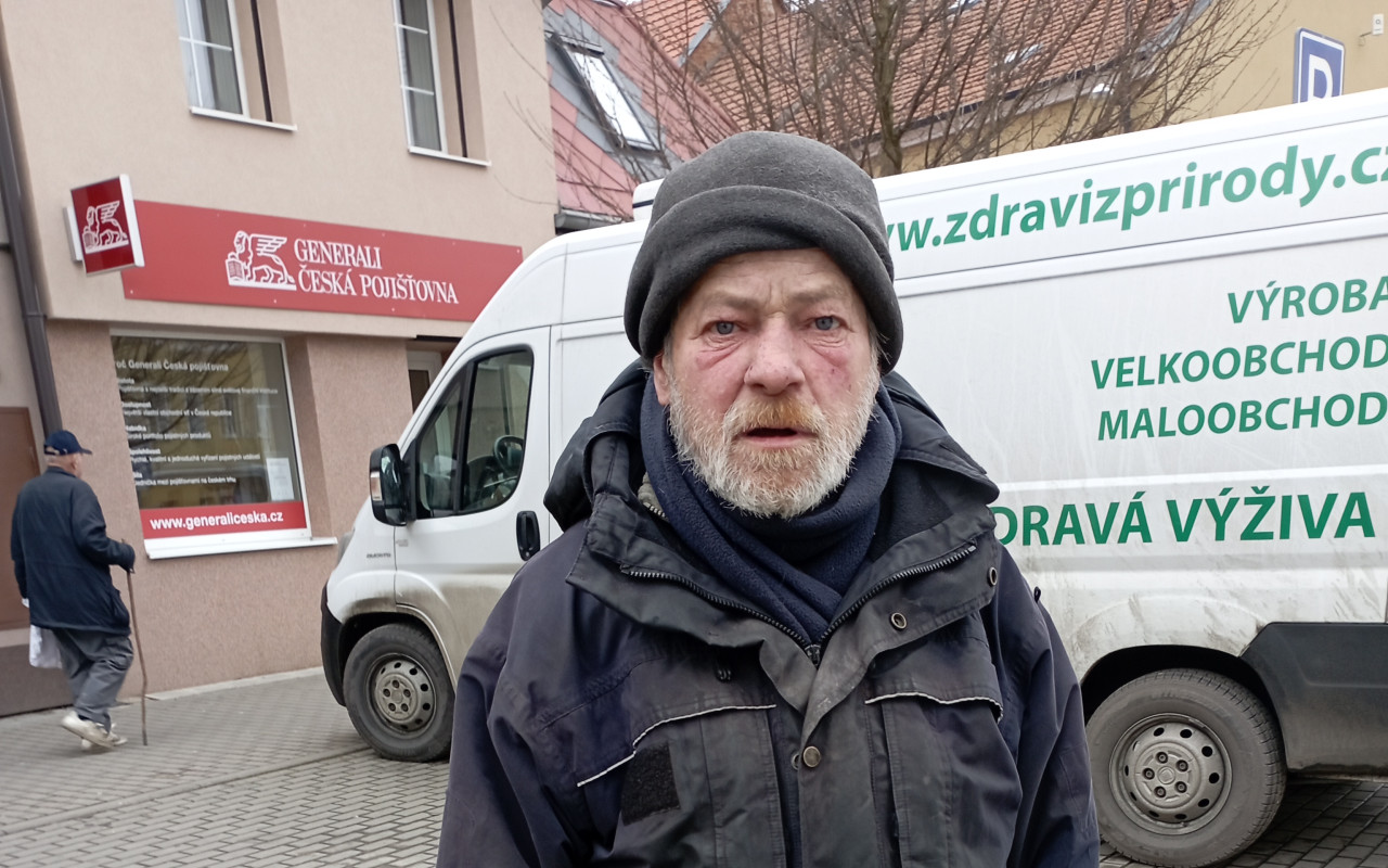 Pan Jiří má díky Vám střechu nad hlavou