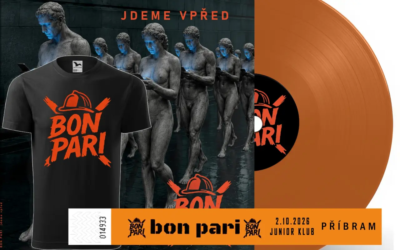 Kapela Bon Pari po 33 letech vydává NOVÉ album, buďte u toho!