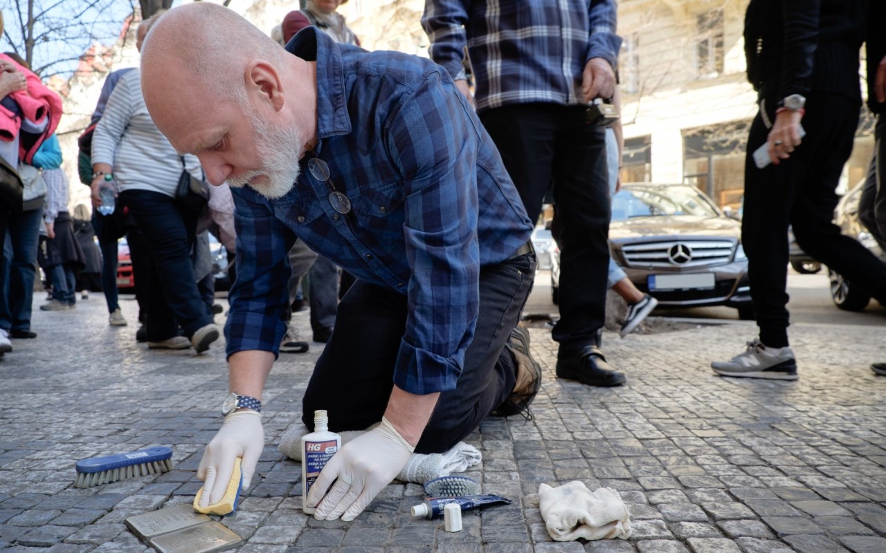 Podpořili jste vydání knihy 'Pražské Stolpersteine svazek II. 2022 - 2024'