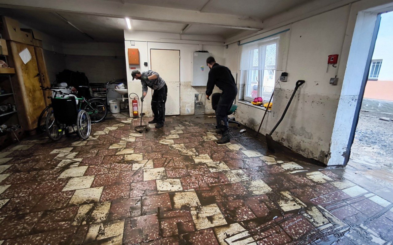 Obnovili jste azylový dům v Jeseníku zničený povodní