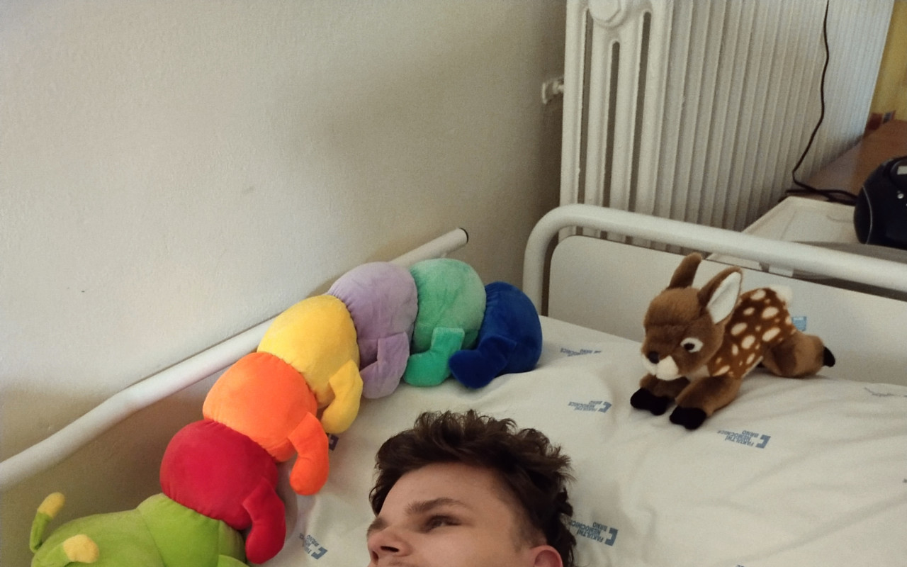 Pomoc Jarečkovi a jeho mamince v péči o něj