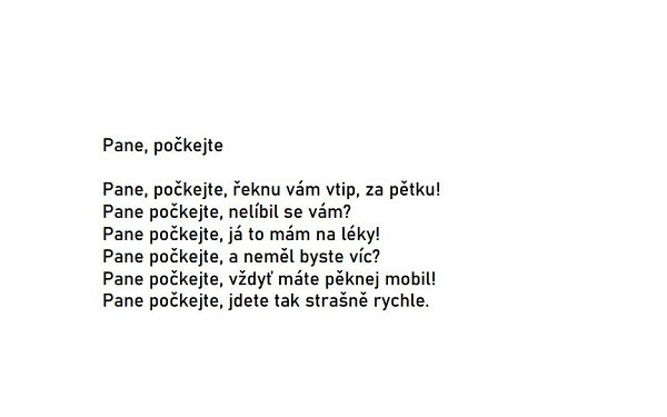 Básnická sbírka Vojtěcha Landy