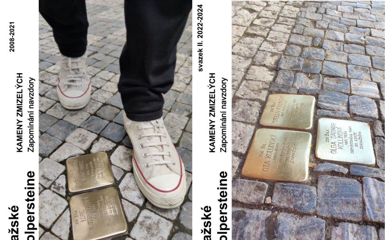 Podpořili jste vydání knihy 'Pražské Stolpersteine svazek II. 2022 - 2024'