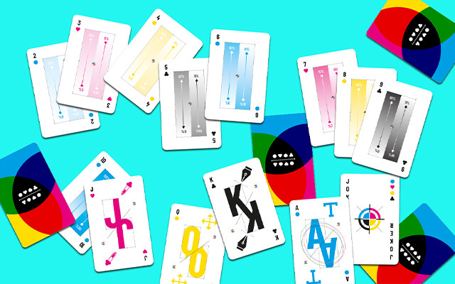 CMYK Playing Cards – karty nejen pro grafiky