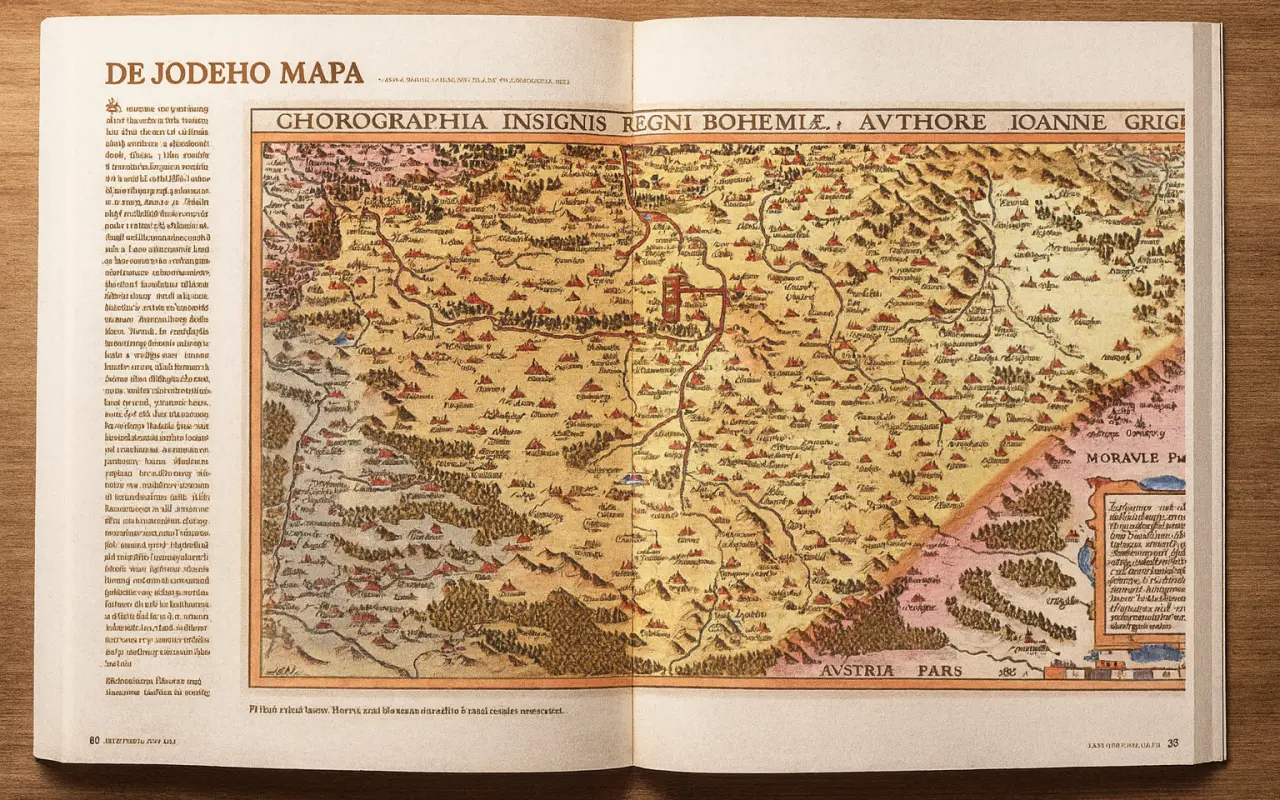Čechy  na nejstarších mapách
